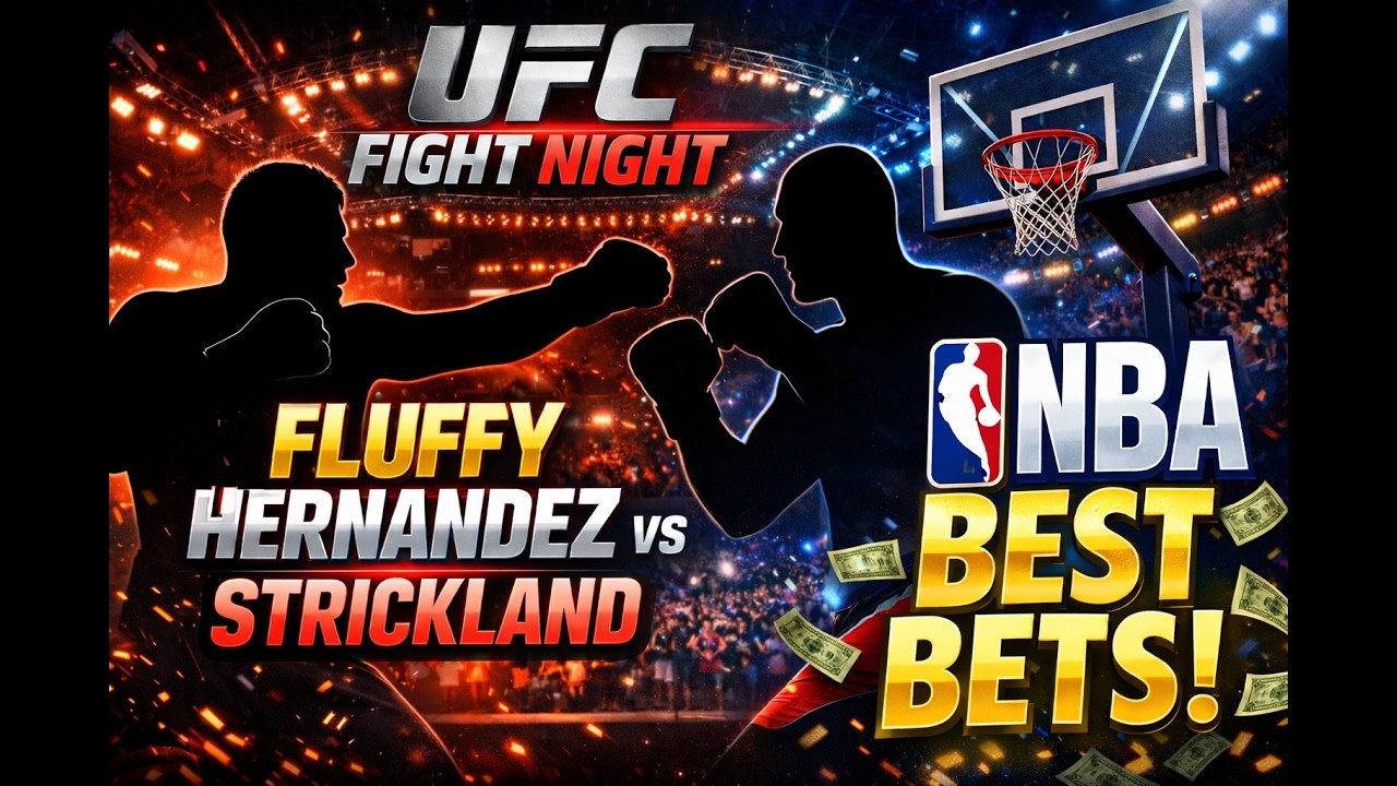 Fade the Noise Ep. 39: UFC & NBA Predictions 🔥 Strickland vs Hernandez + | Best Betting Picks