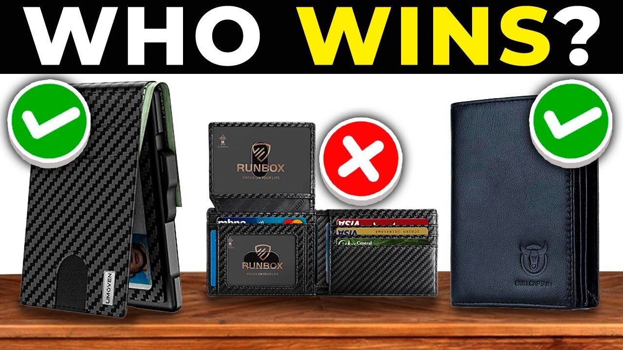 TOP 5 BEST MENS WALLETS 2025 for Cash & Cards | AFFORDABLE WALLETS on AMAZON