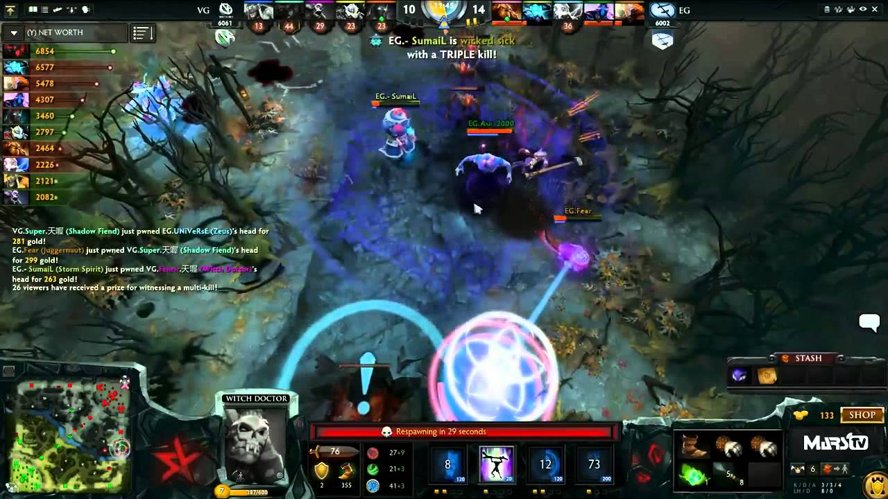 Evil Geniuses vs Vici Gaming, DAC 2015 Grand Final, Game 3
