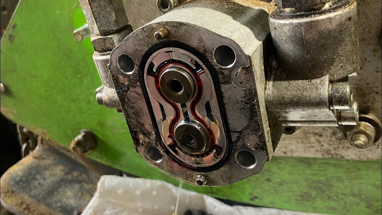 Recoil helicoil repair on a Avant loader flail  hydraulic motor case drain !