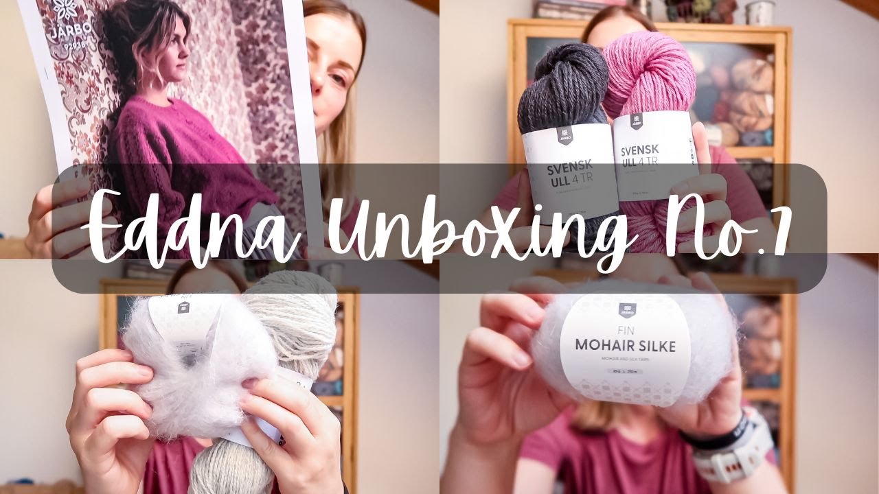 Wooly Unboxing #15 I Eddna No. 7 I Verk Herbst/Winter Kollektion, Wollneuheiten bei J&auml;rbo und Istex
