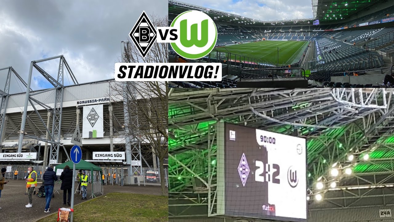 Es passiert schon wieder? Borussia M’Gladbach - VfL Wolfsburg StadionVlog