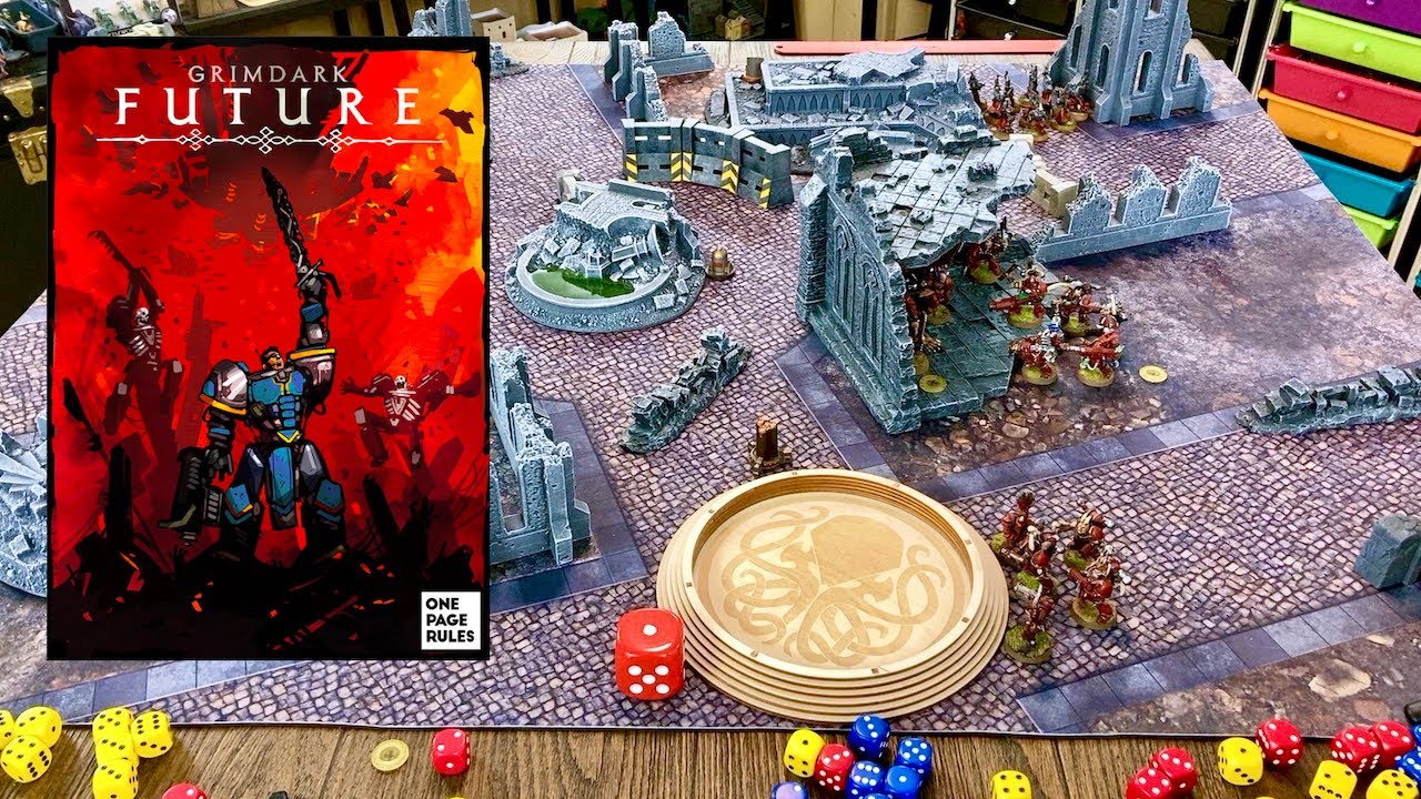 Grimdark Future Battle Report, Havoc Brothers vs Battle Brothers