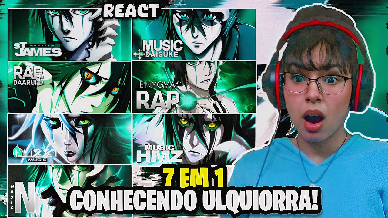 7 em 1 - Ulquiorra (Bleach) - REACT | ESPECIAL 20K🎉