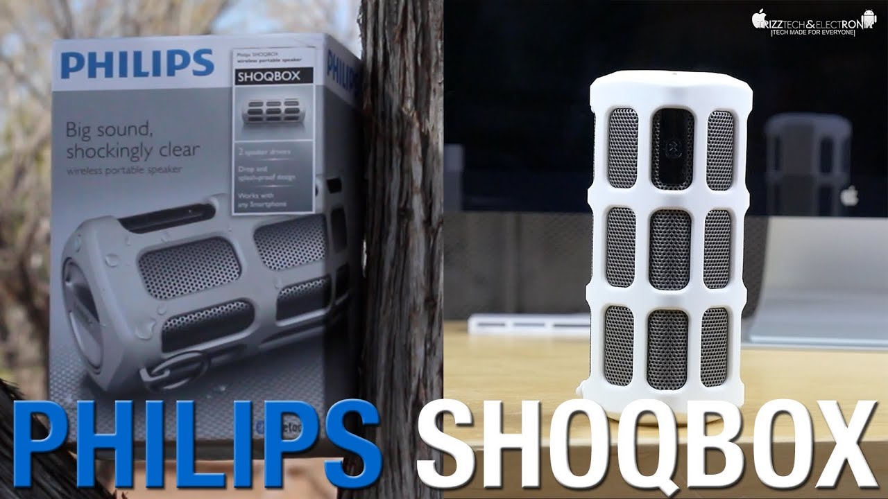 Philips SHOQBOX Wireless Speaker Unboxing & Audio Test