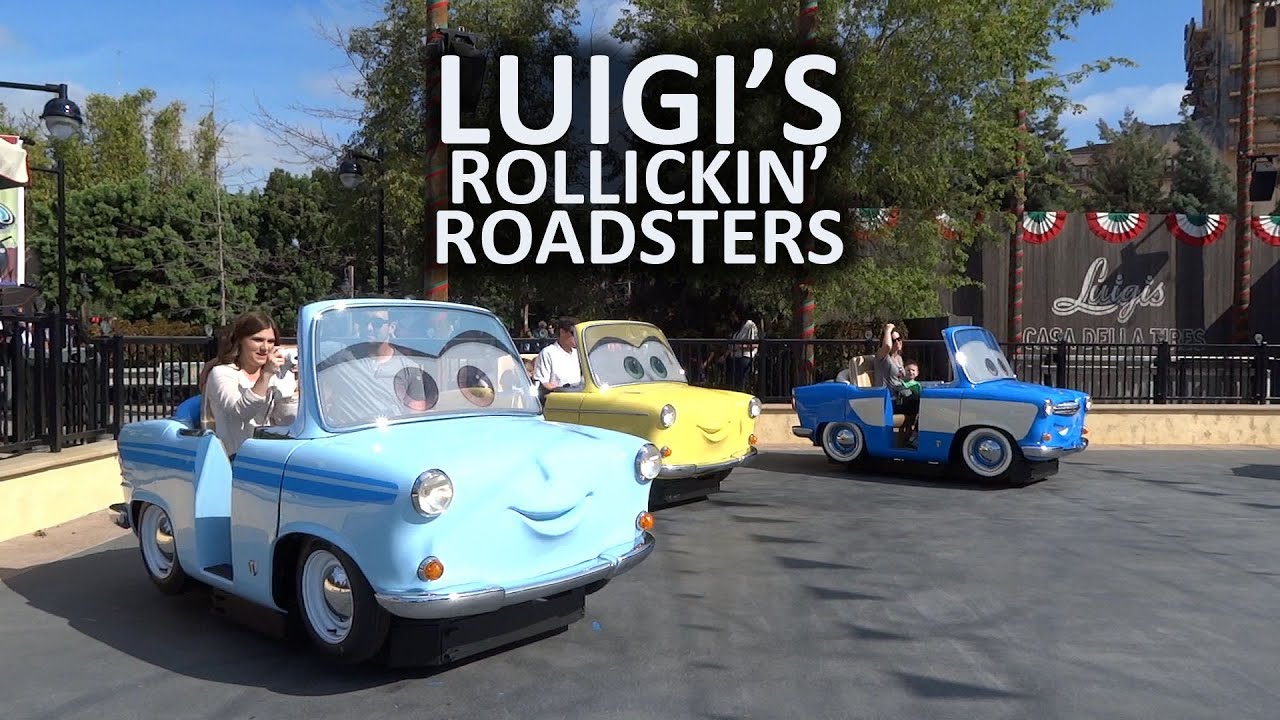 Luigi's Rollickin' Roadsters FULL RIDE POV opening day in Cars Land at Disney California Adventure