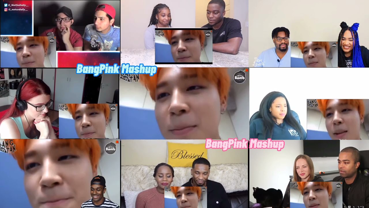 Bts members are lowkey terrified of suga | REACTION BTS MASHUP