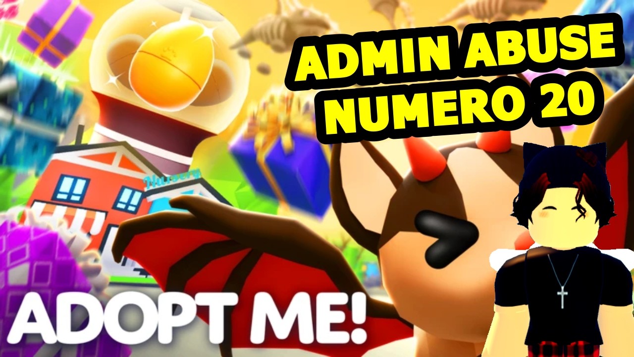 🔴EN VIVO | ADMIN ABUSE NUMERO 20 CON UN NUEVO HUEVO! EN ADOPT ME