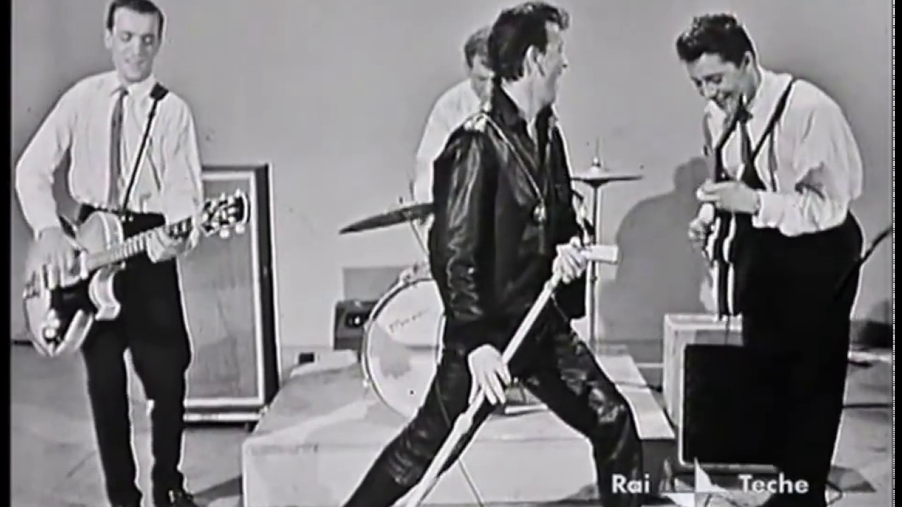 Gene Vincent - Blue Jean Bop (Italy, 1960) - HD