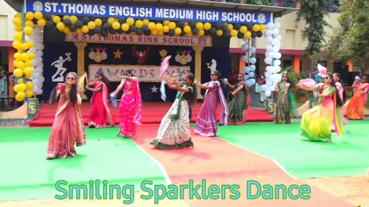 Smiling Sparklers Dance on Awards Day Celebrations 2025-26 at St. Thomas High School, Nuzvid 