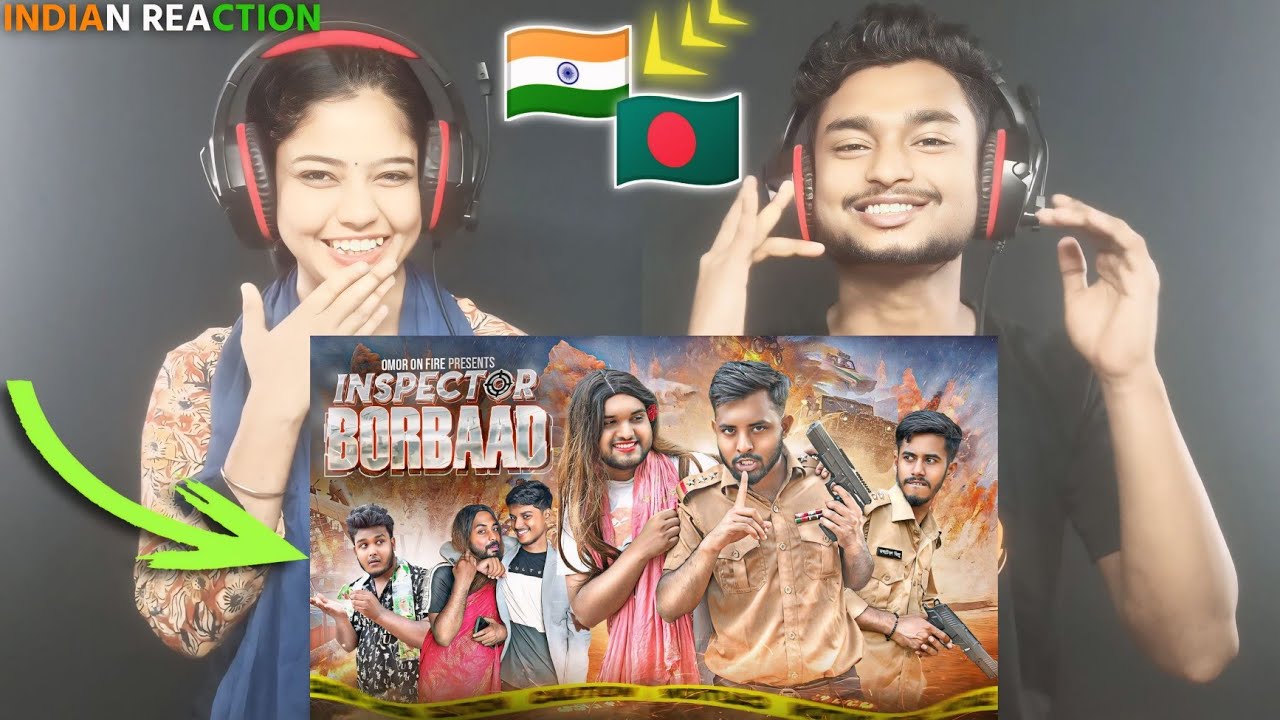 Indian Reaction On |  | Bangla Funny Video | Omor On Fire | It's Omor