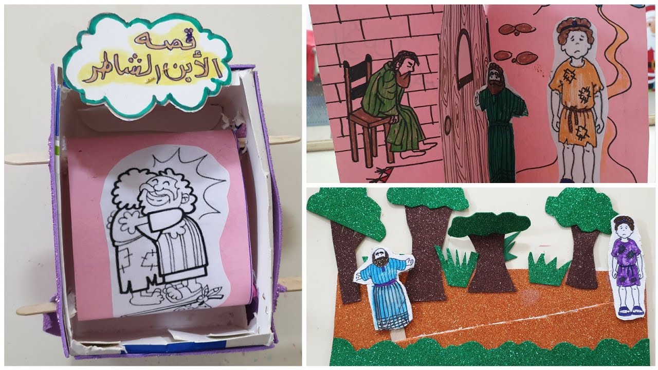 ثلاث وسائل إيضاح للأحد الثالث من الصوم الكبير أحد الأبن الضال