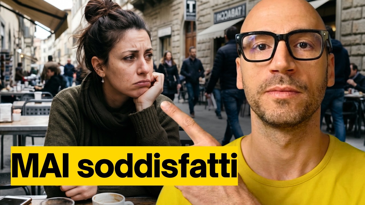 Perch&eacute; non sei MAI soddisfatto (e come cambiare)
