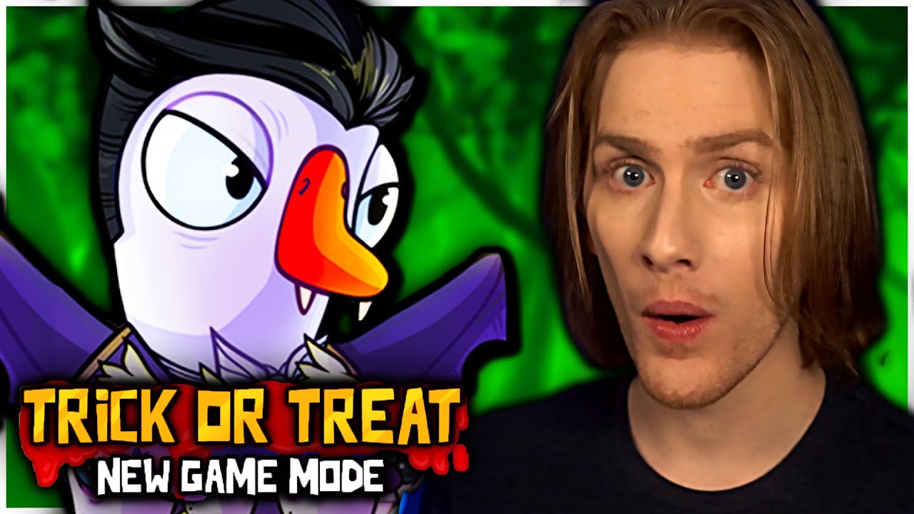 NEW HALLOWEEN GAME MODE! [Trick or Treat] | Goose Goose Duck (ft. Cartoonz, My Wife, & More)