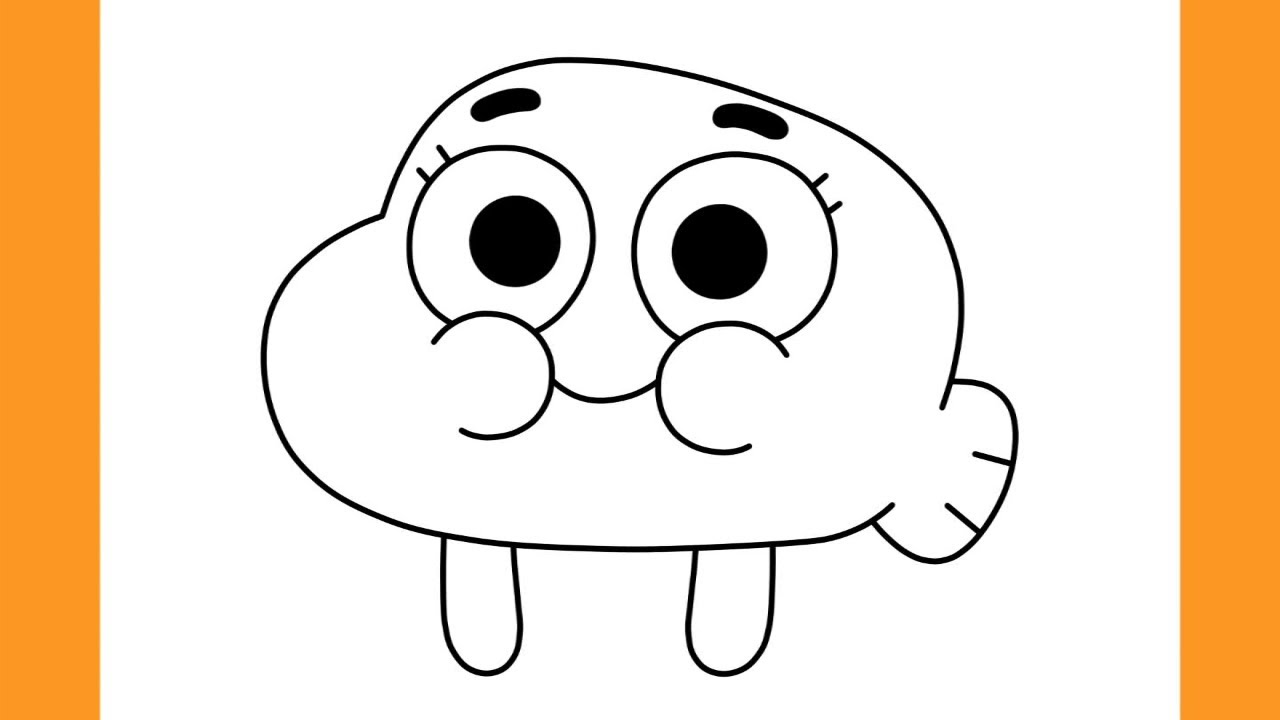 How to Draw BABY DARWIN WATTERSON | The Amazing World of Gumball