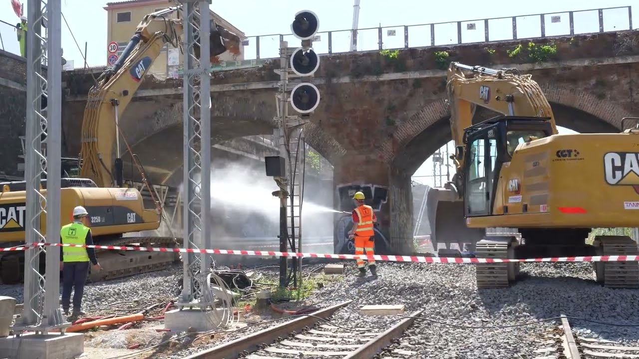 Nuova stazione Pigneto, l'avanzamento dei lavori