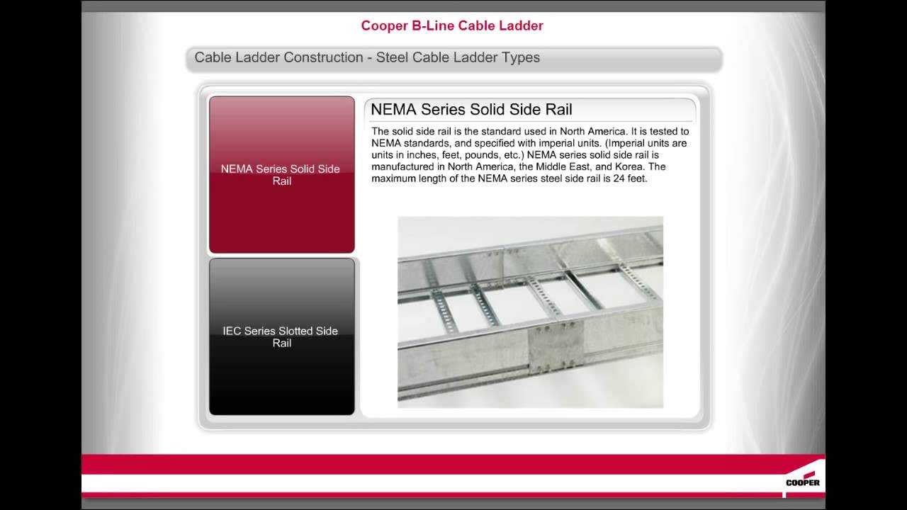 B Line Cable Ladder Basics