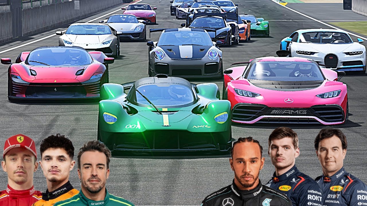 Every F1 Driver's Fastest ROAD CAR (Race)