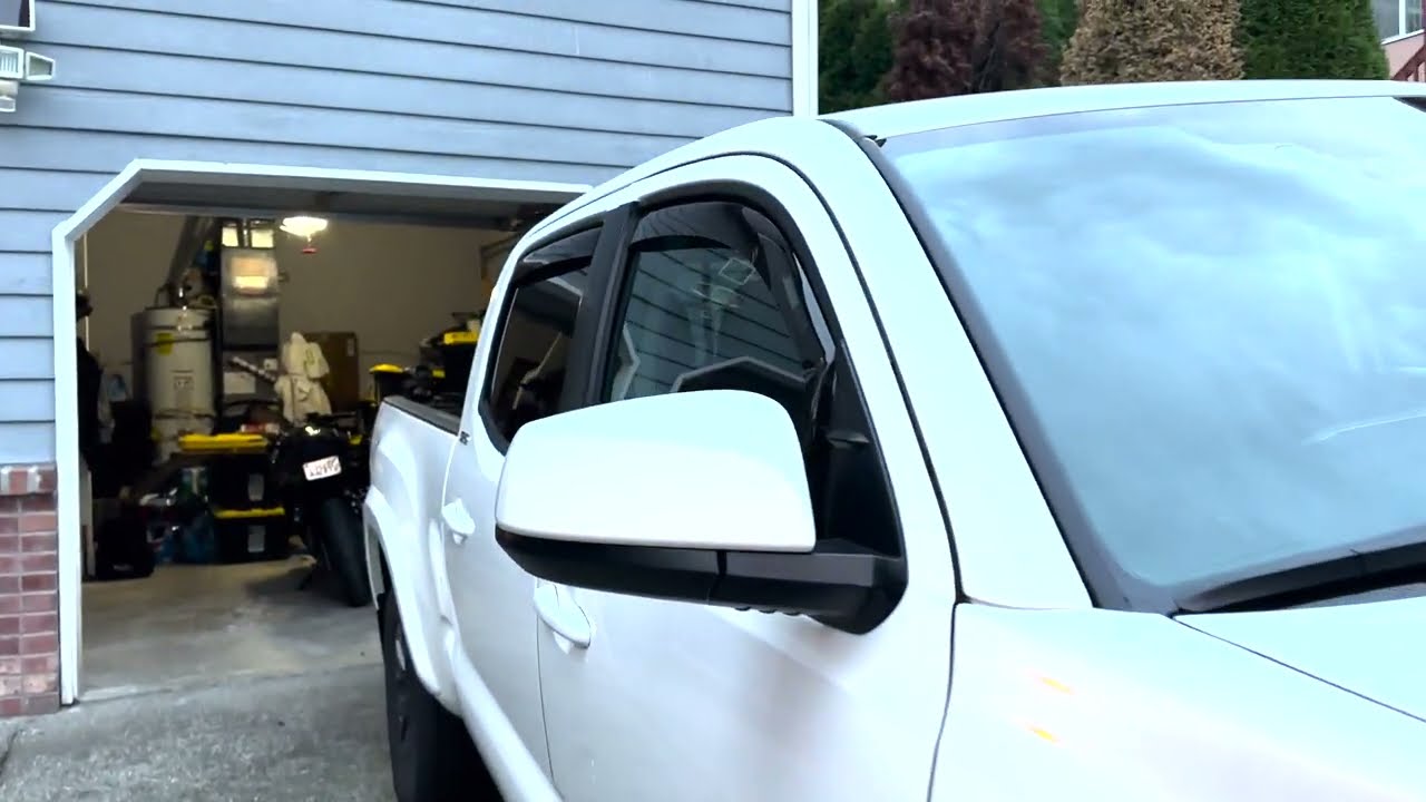 Installing Wind Deflectors on the 3rd Gen Toyota Tacoma