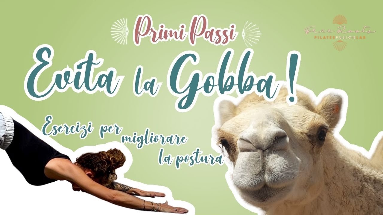 EVITA LA GOBBA CON QUESTI ESERCIZI! #pilatesacasa per principianti