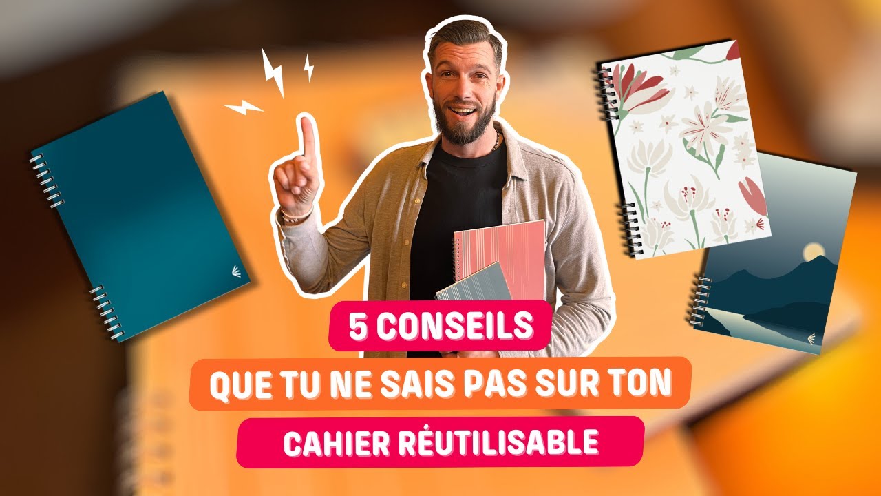 5 conseils que tu ne sais pas sur ton cahier r&eacute;utilisable - econotes 📒