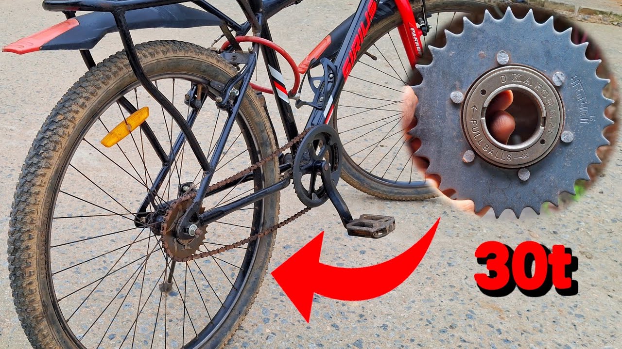 Cycle Freewheel 30 Teeth | 30t का Bada Freewhee साइकिल में Lagae in Hindi पूरी जानकारी
