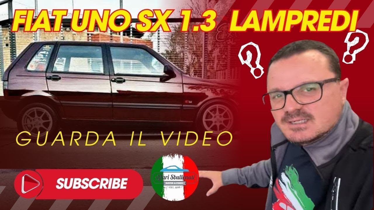 Fiat Uno SX LAMPREDI 1.3 5 Marce
