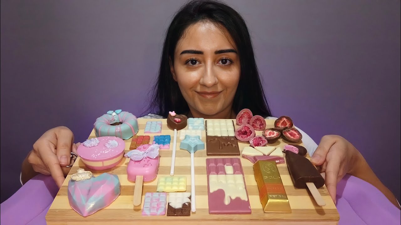 BUNLARIN HEPSİ ÇİKOLATA! Dondurma şekilli Çikolata, Frambuazlı Cheesecake Çikolata, Donut Çikolata..