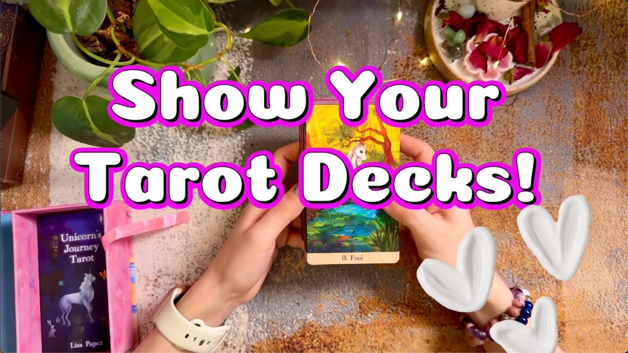 Dreamy, Luxurious & Unique Tarot Decks You’ll love ✨