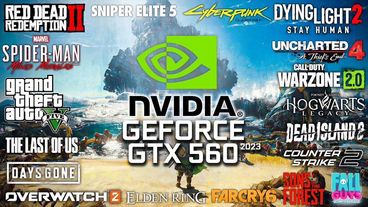 GeForce GTX 560 in 2023 - Test in 40 Games