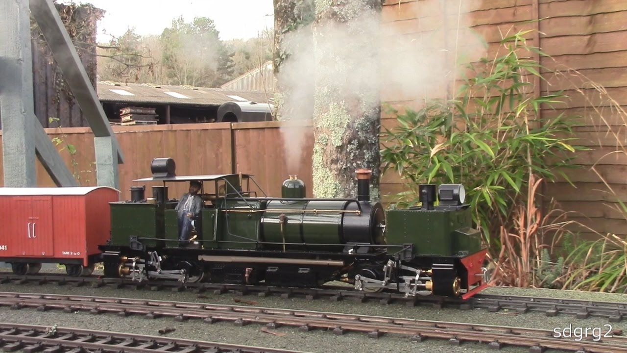 Roundhouse Darjeeling D class Garratt at Buckfastleigh - January 2017