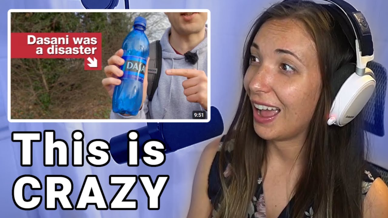 American Reacts to Why you can't buy Dasani water in Britain