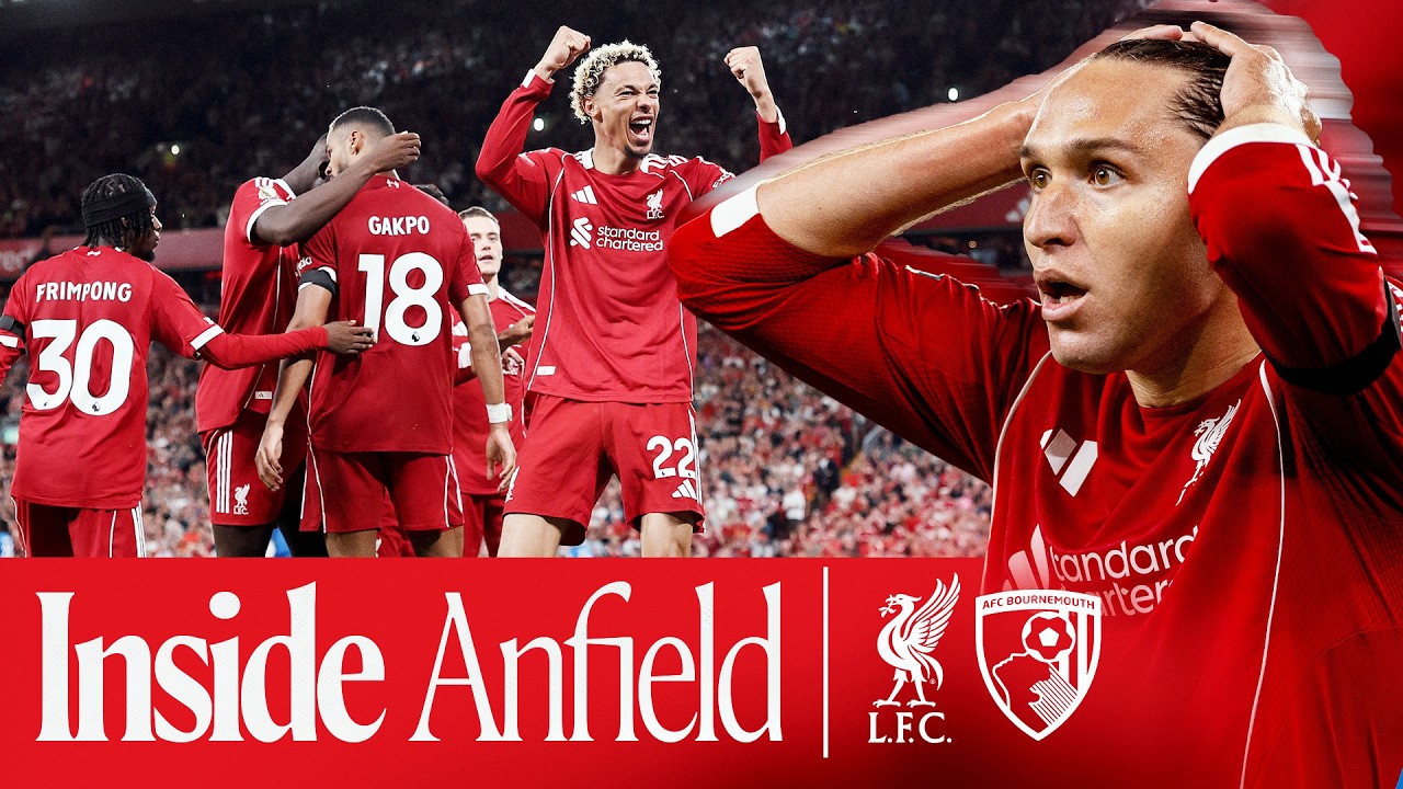 Inside Anfield: SCENES from dramatic win! Liverpool vs Bournemouth