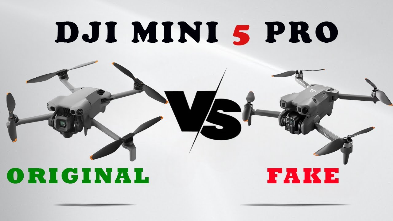 Обзор и летные испытания дрона GT50 – разоблачение поддельного DJI Mini 5 Pro