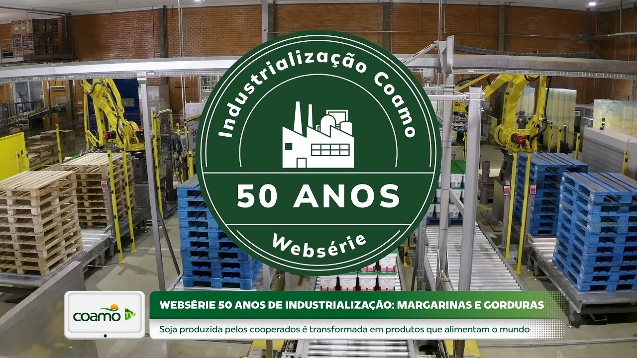 Coamo TV | 50 anos de industrialização: Margarinas e gorduras vegetais