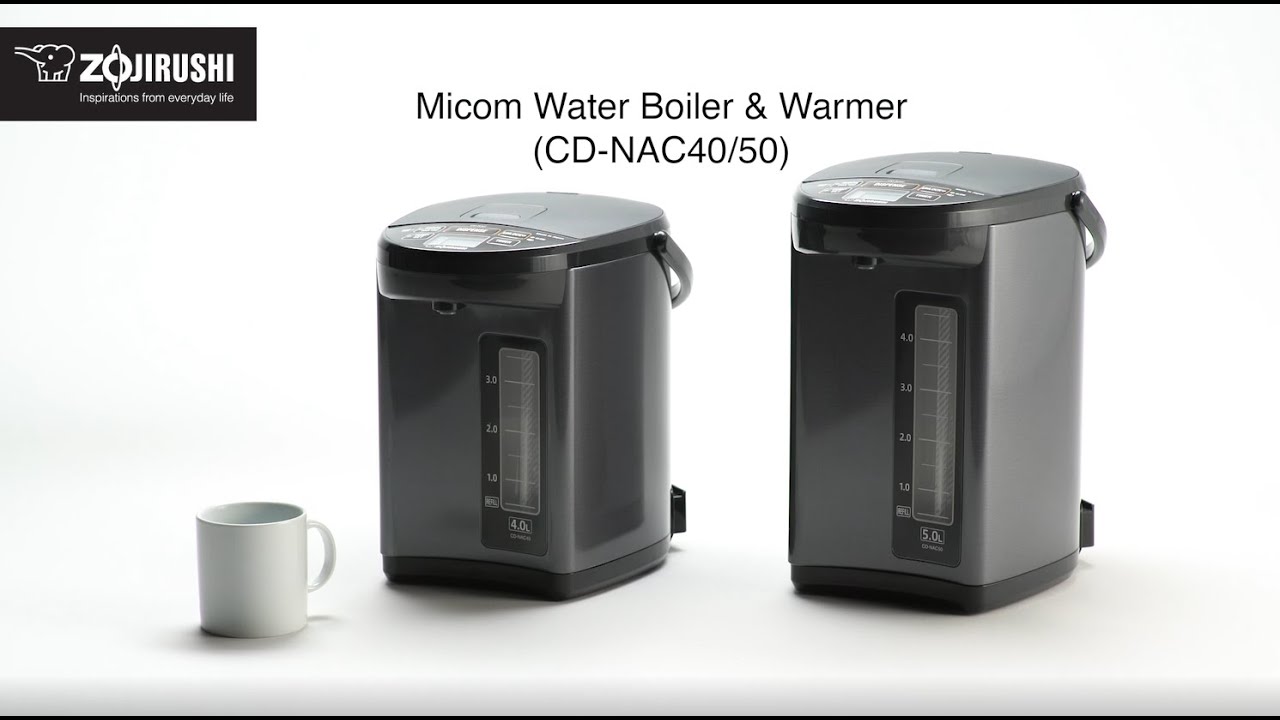 Zojirushi Micom Water Boiler & Warmer CD-NAC40/50