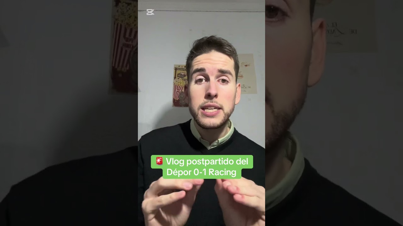 🚨 Vlog postpartido del Dépor 0-1 Racing | #laligahypermotion 