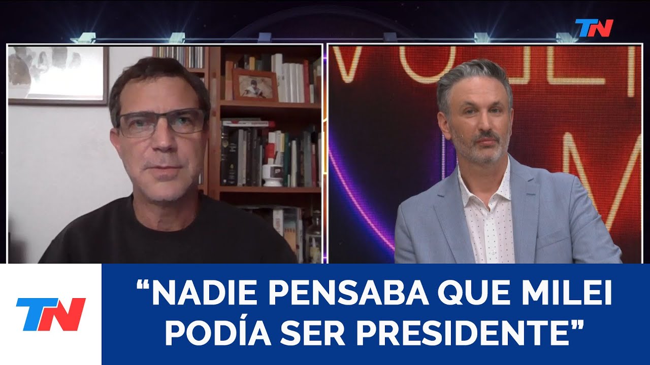 “NADIE PENSABA QUE MILEI  PODÍA SER PRESIDENTE” Andres Malamud, Politólogo.