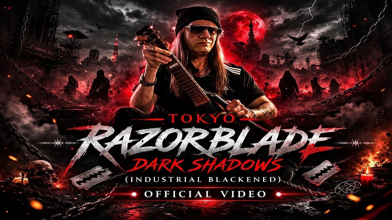 TOKYO RAZORBLADE - DARK SHADOWS (Industrial Blackened) Official Video