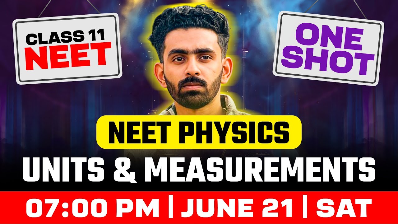 Plus One NEET 2027 | Physics | Units & Measurements | Oneshot | Exam Winner NEET
