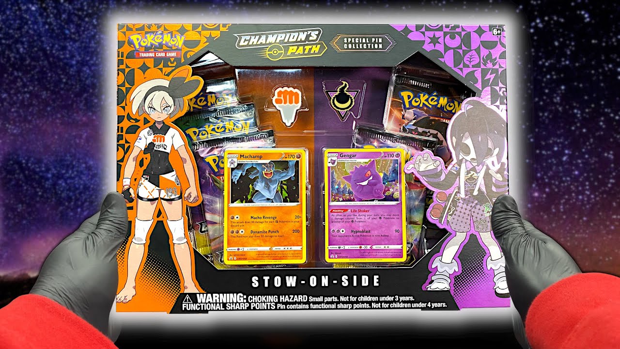 ASMR Pokemon Unboxing CHAMPIONS PATH | Powerful Crinkles to Make You Tingle (No Talking)