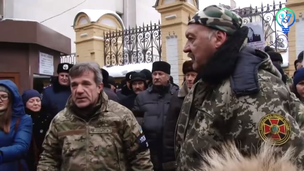 Протест участников 