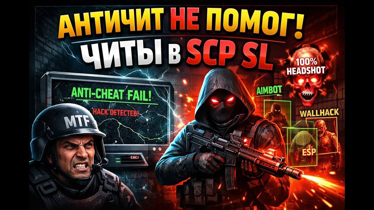 АНТИЧИТ не помог, чтоооо... MIDNIGHT SCP SL