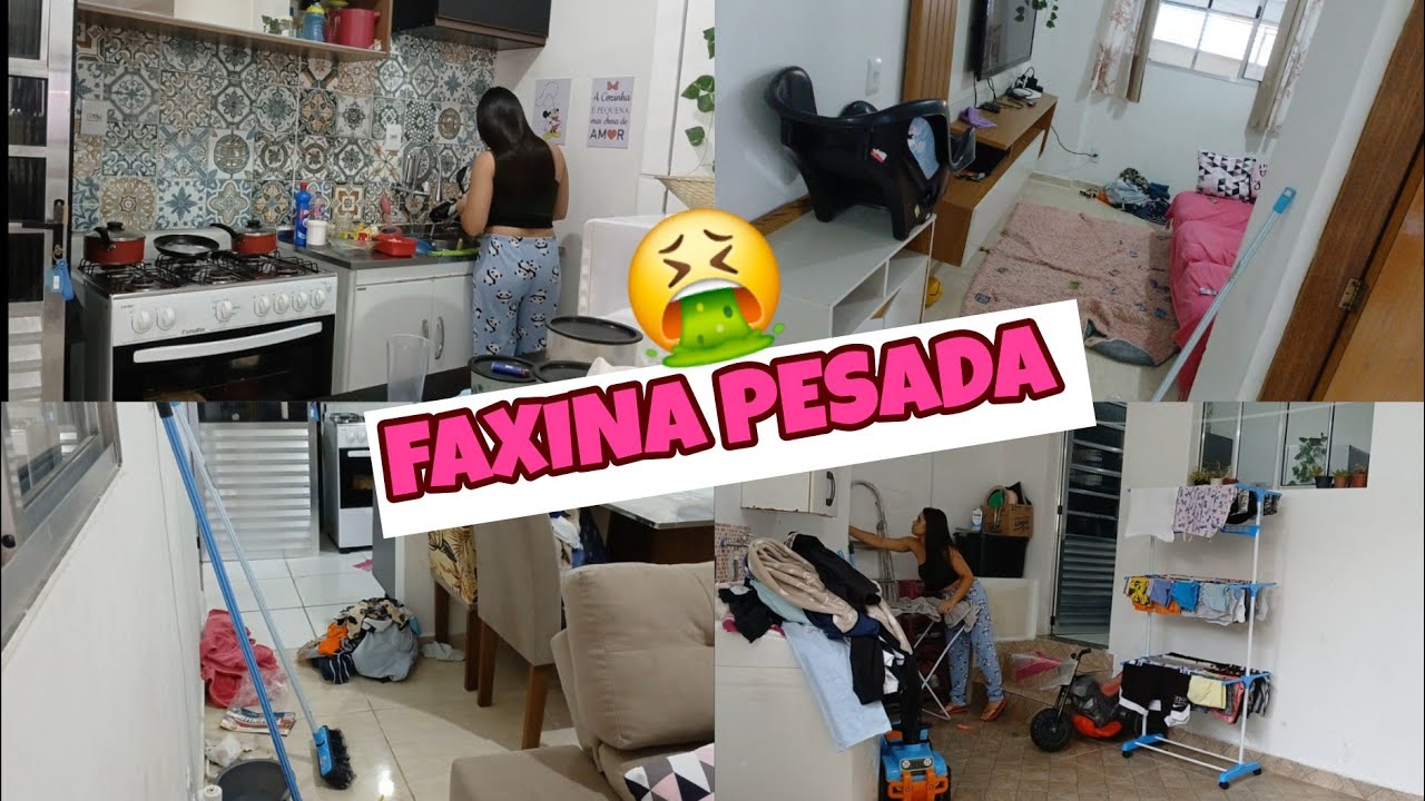UM DIA INTEIRO FAXINANDO A CASA | FAXINA PESADA LIMPEI TUDO | CASA LIMPA E ORGANIZADA 