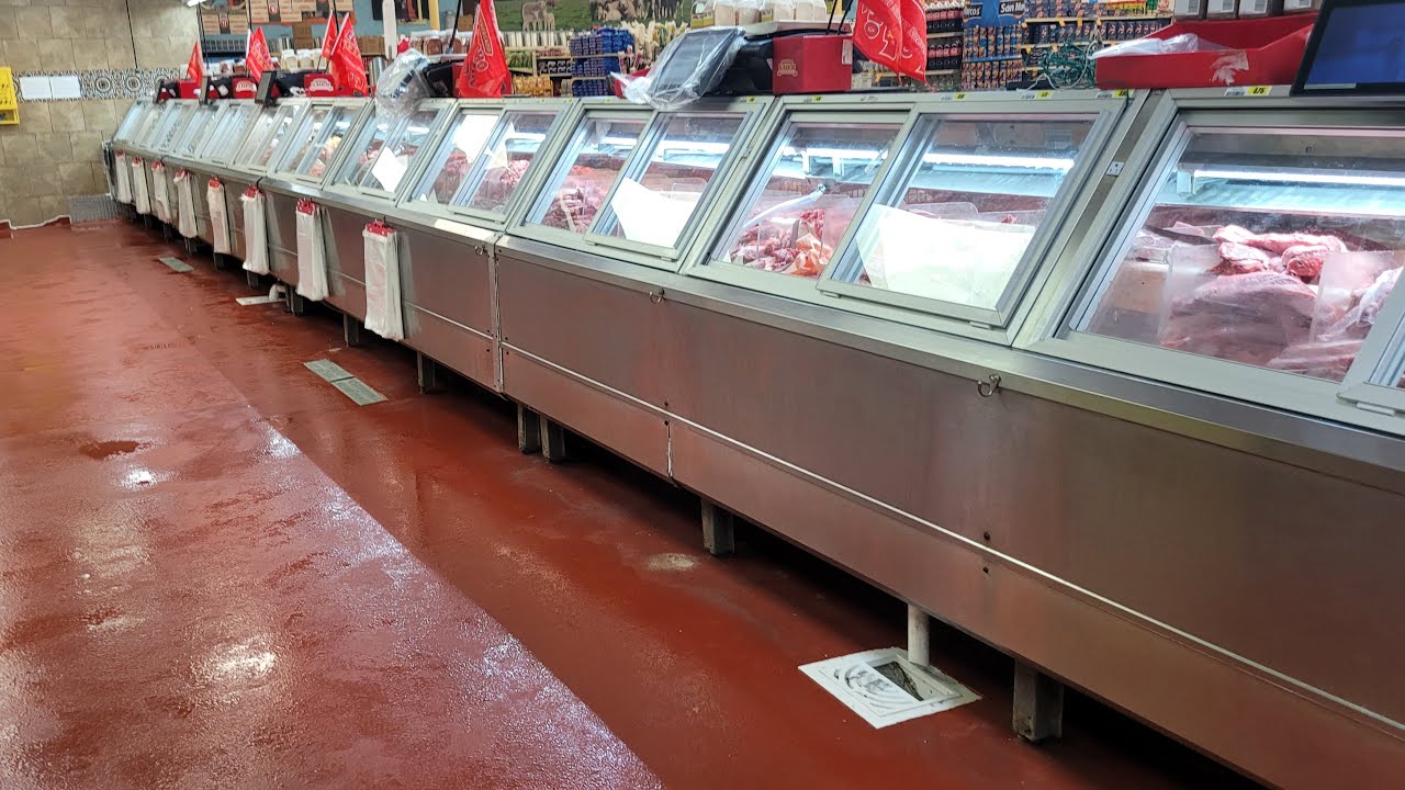 48' Service Meat Case Leaking 12' Evaporator