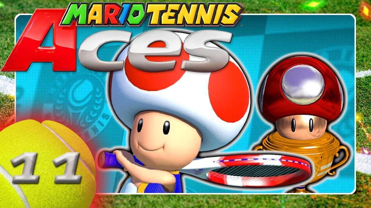 MARIO TENNIS ACES 🎾 #11: Pilz-Cup Turnier mit Toad