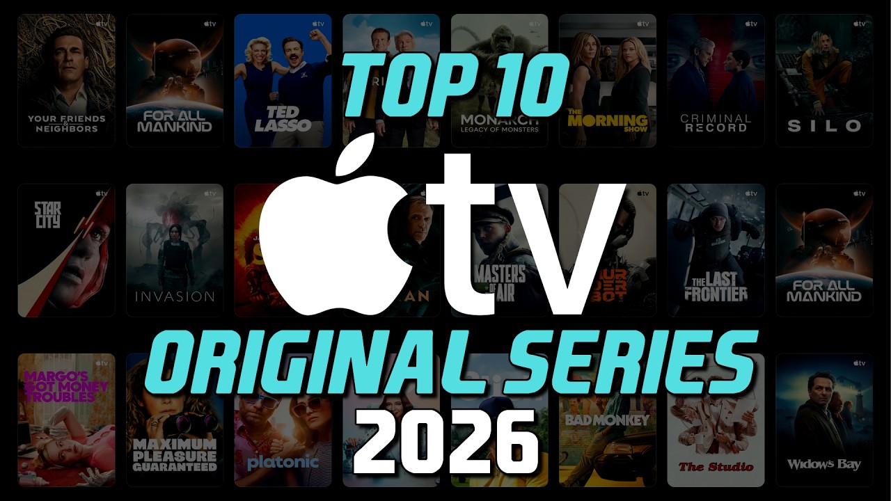 Топ-10 лучших оригинальных сериалов Apple TV, которые стоит посмотреть прямо сейчас! 2026
