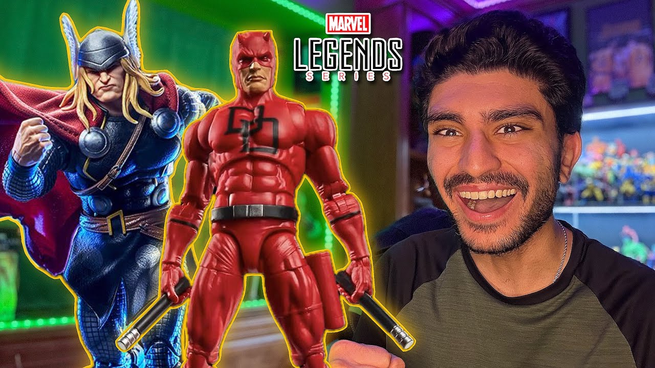 Новые фигурки Marvel Legends! Максимальный Тор! Сорвиголова!