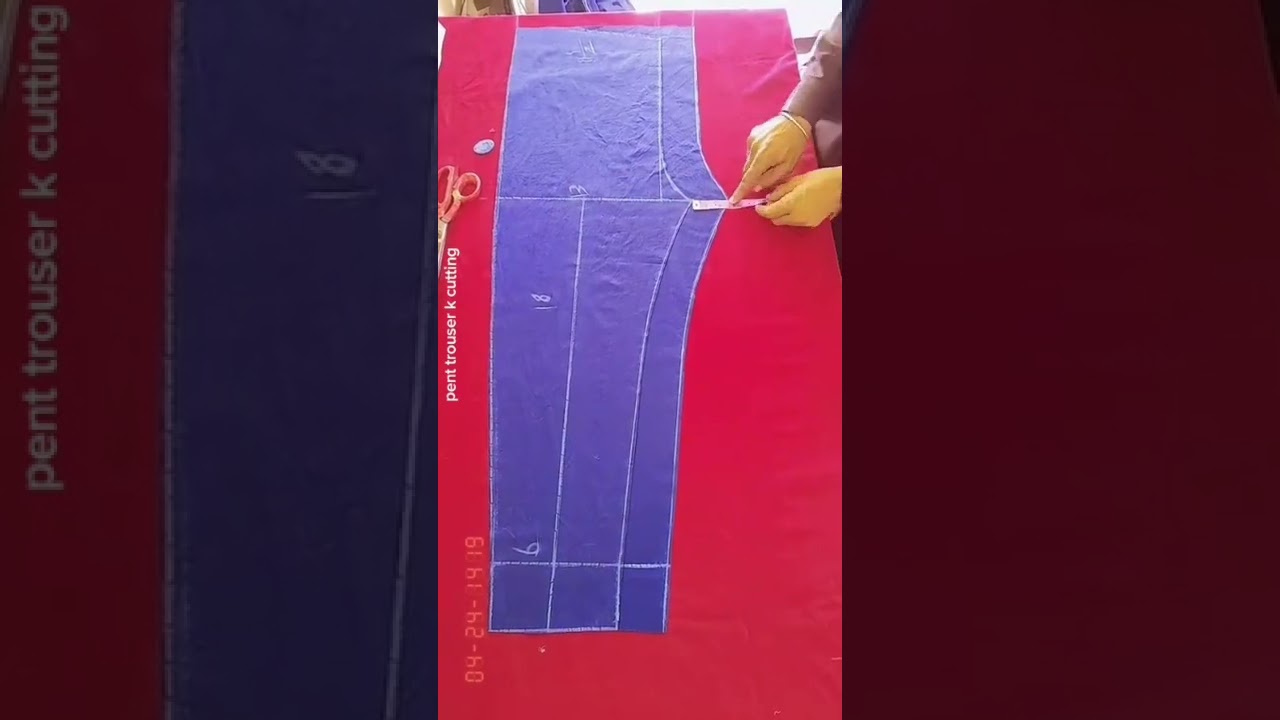 pent trouser easy cutting for beginners. .