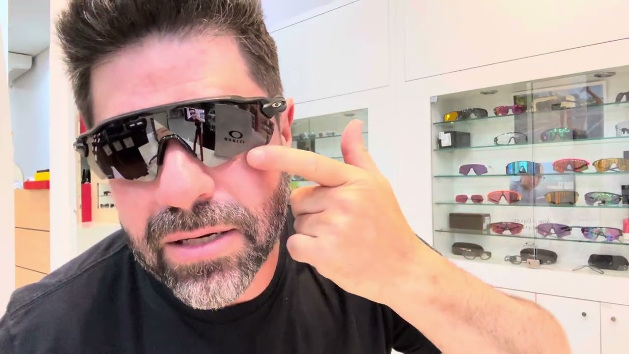 Oakley Radar Ev 9208 e os 3 tamanhos de lentes Path / Pitch / Advancer